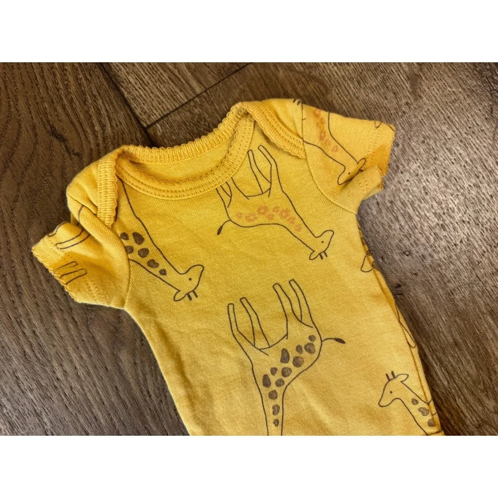 Preemie‎ Baby Girl Bodysuits Short Sleeve Shirts Outfits Summer Lot Cute Bundle